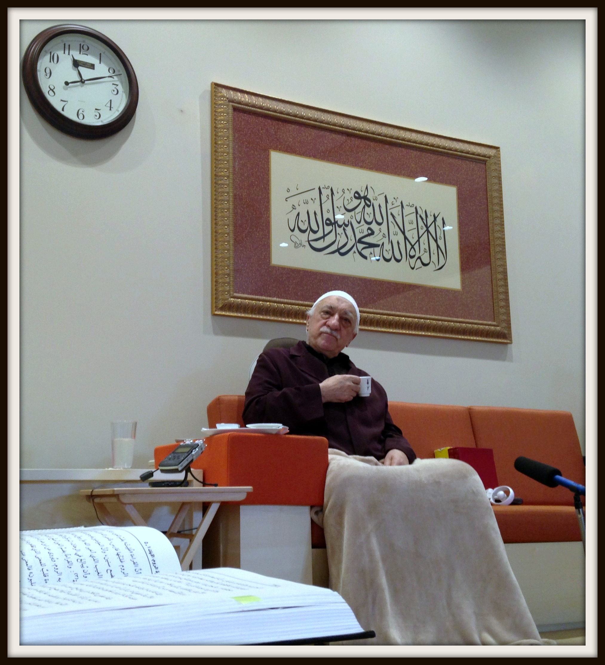 Muhterem Fethullah Gülen Hocaefendi Ders Esnasında
